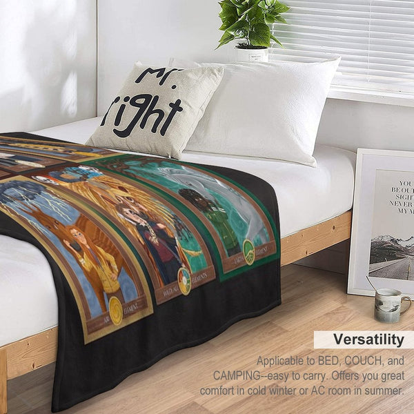 Skandar Character Portraits Versatility Throw Blanket