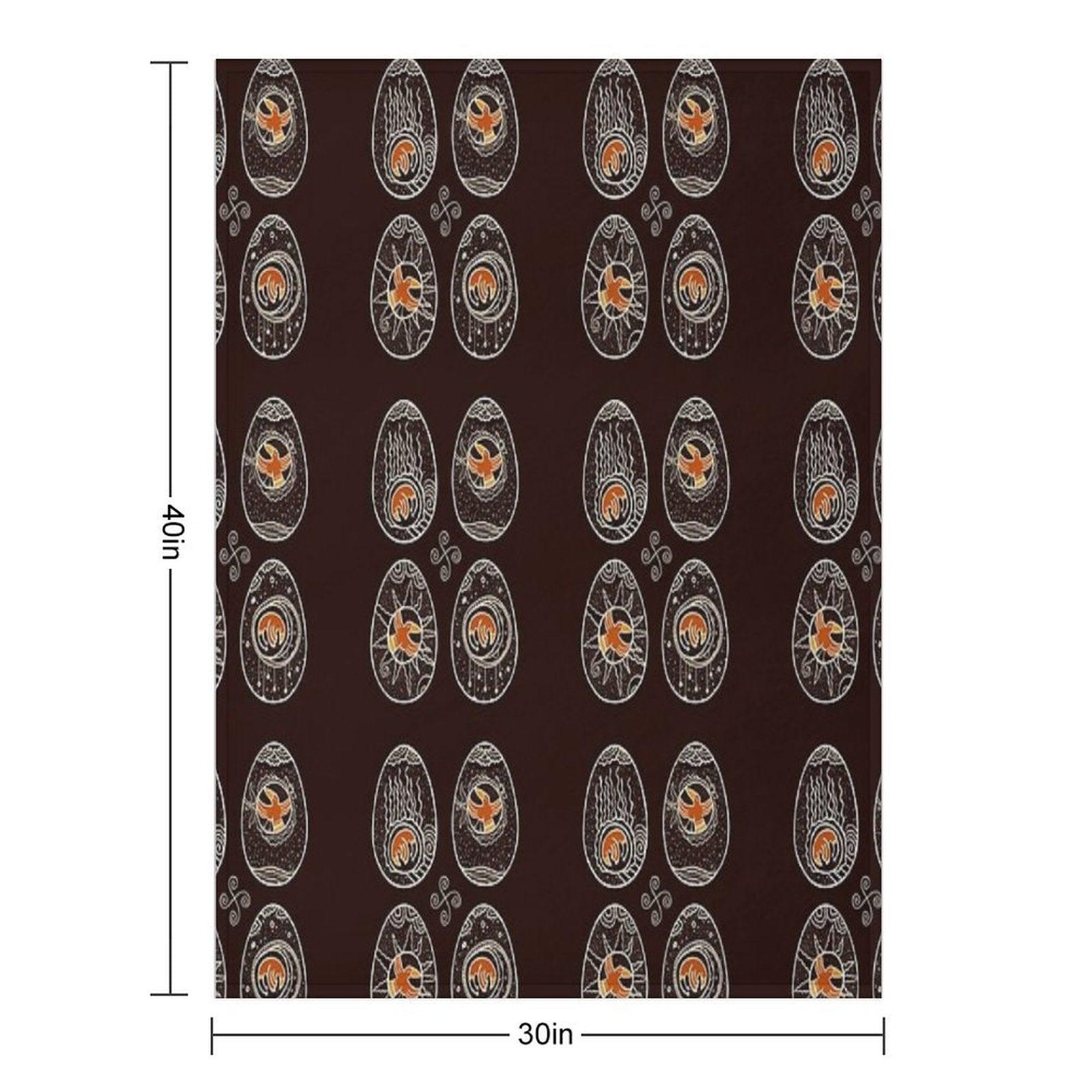 Ravens Spring Throw Blanket