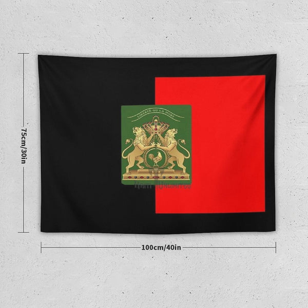 Haitian Independence Flag Tapestry BionZax