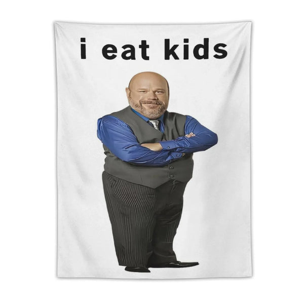 Bertram - I Eat Kids Tapestry