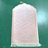 Shell shaped solid color carpet irregular flannel sponge thickened short flannel embossed portable floor mat