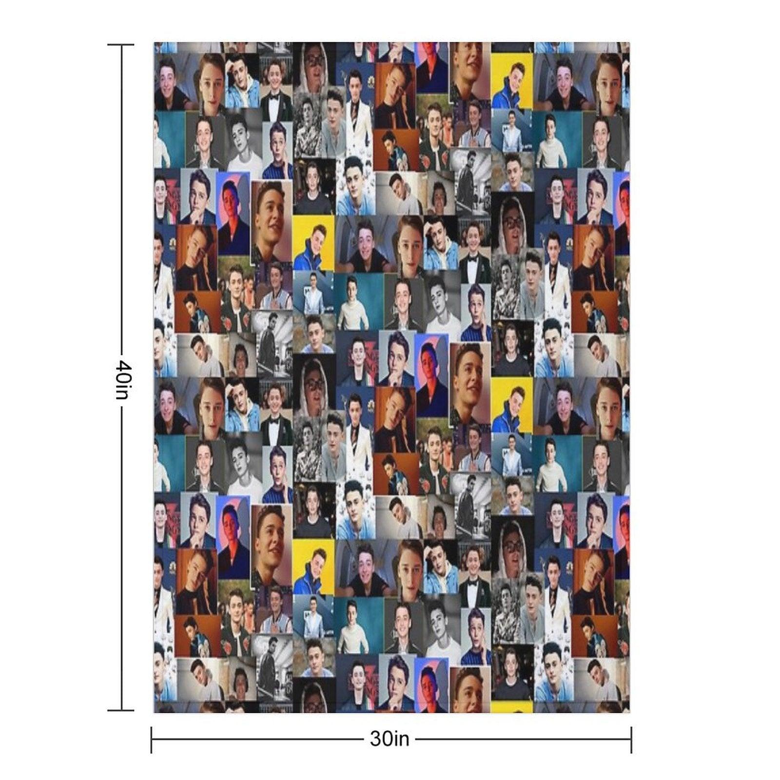 Noah Schnapp Throw Blanket