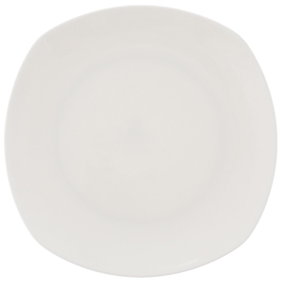 White Bread Plate 6.5