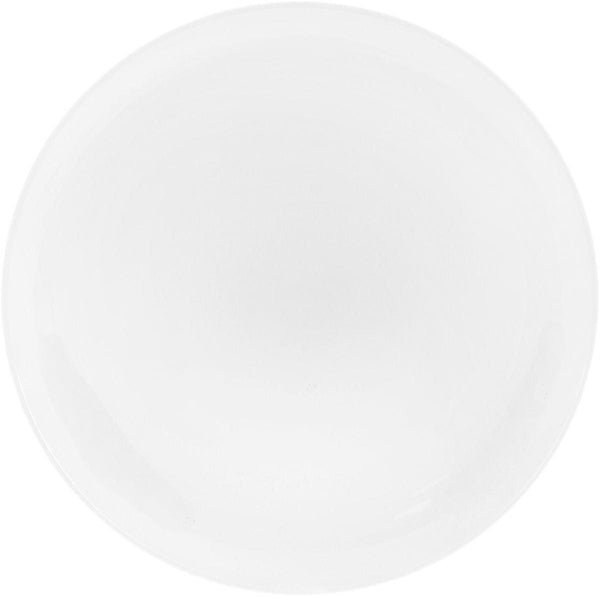 Set Of 6 Professional Rolled Rim White Dinner Plate 10