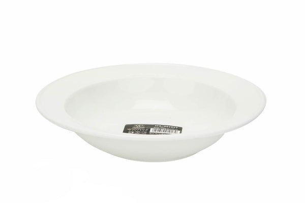 Set Of 6 White Soup Plate 9