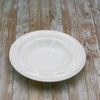 White Deep Soup Plate 10