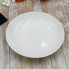White Round Deep Plate 10