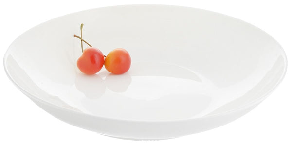 White Round Deep Plate 10