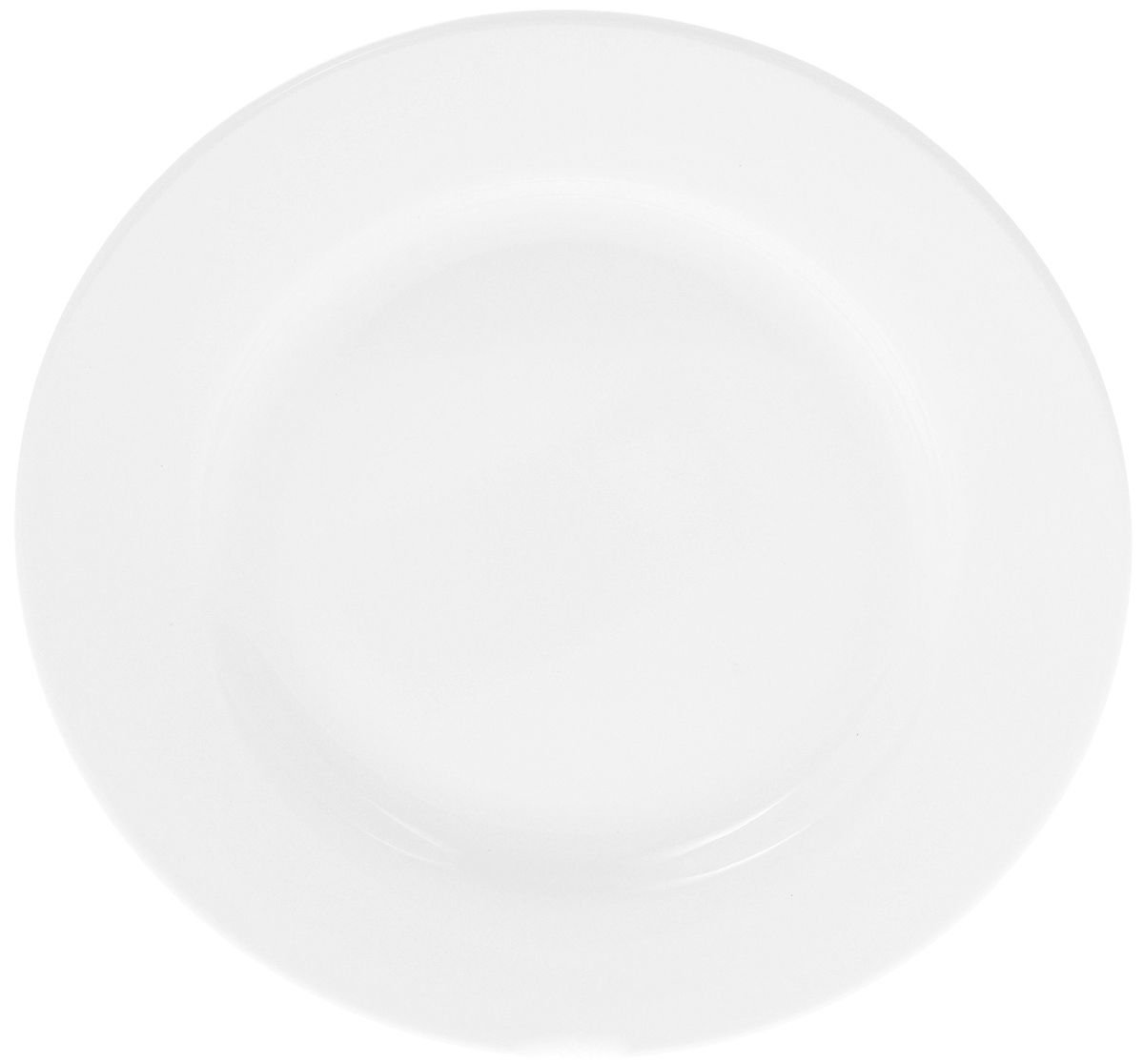 Set Of 12 Professional Rolled Rim White Bread Plate 6