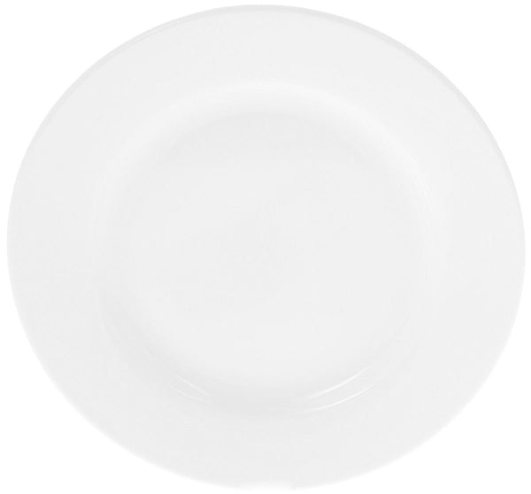Professional Rolled Rim White Bread Plate 6