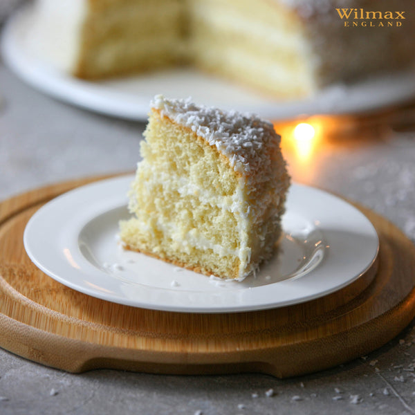 Professional Rolled Rim White Bread Plate 6