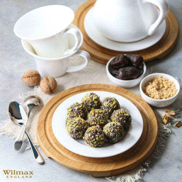 Professional Rolled Rim White Bread Plate 6