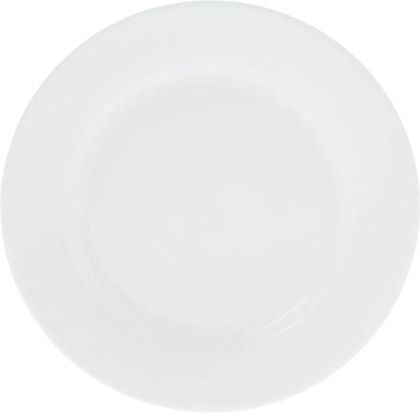 Professional Rolled Rim White Dessert Plate 7