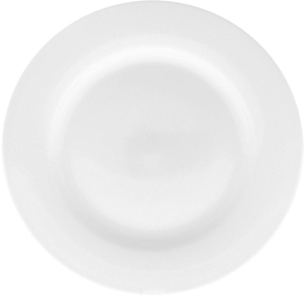 Set Of 6 Professional Rolled Rim White Dessert Plate 8