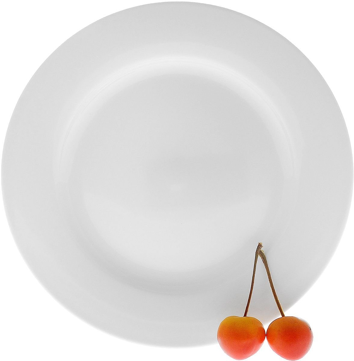 Set Of 6 Professional Rolled Rim White Dessert Plate 8
