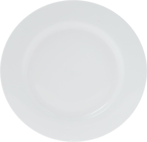 Professional Rolled Rim White Dinner Plate 11