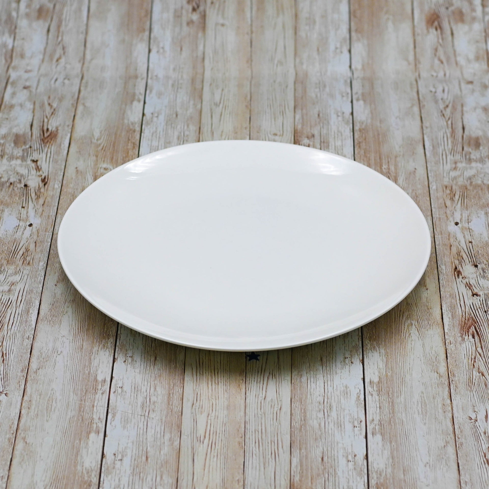 White Dinner Plate 11