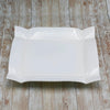 White Square Platter 14