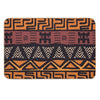 African Tribal Mudcloth Pattern Bath Mat