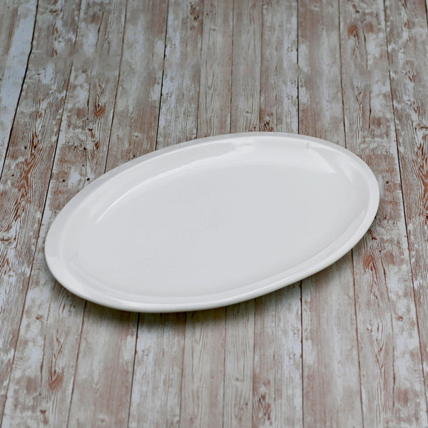 White Oval Plate / Platter 12