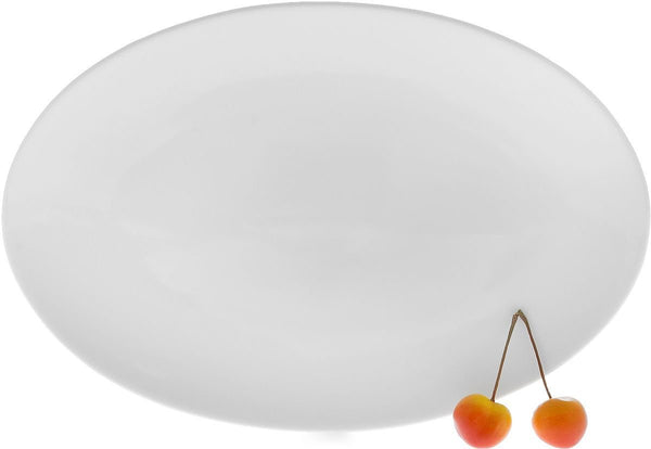 White Oval Plate / Platter 12