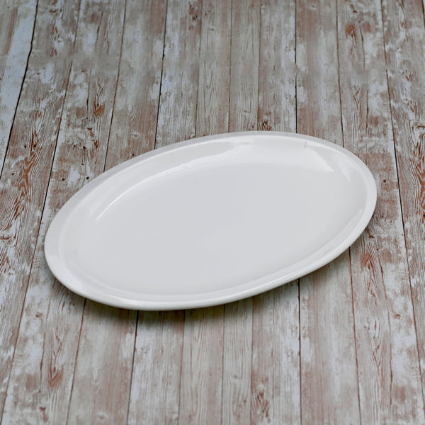 White Oval Plate / Platter 12