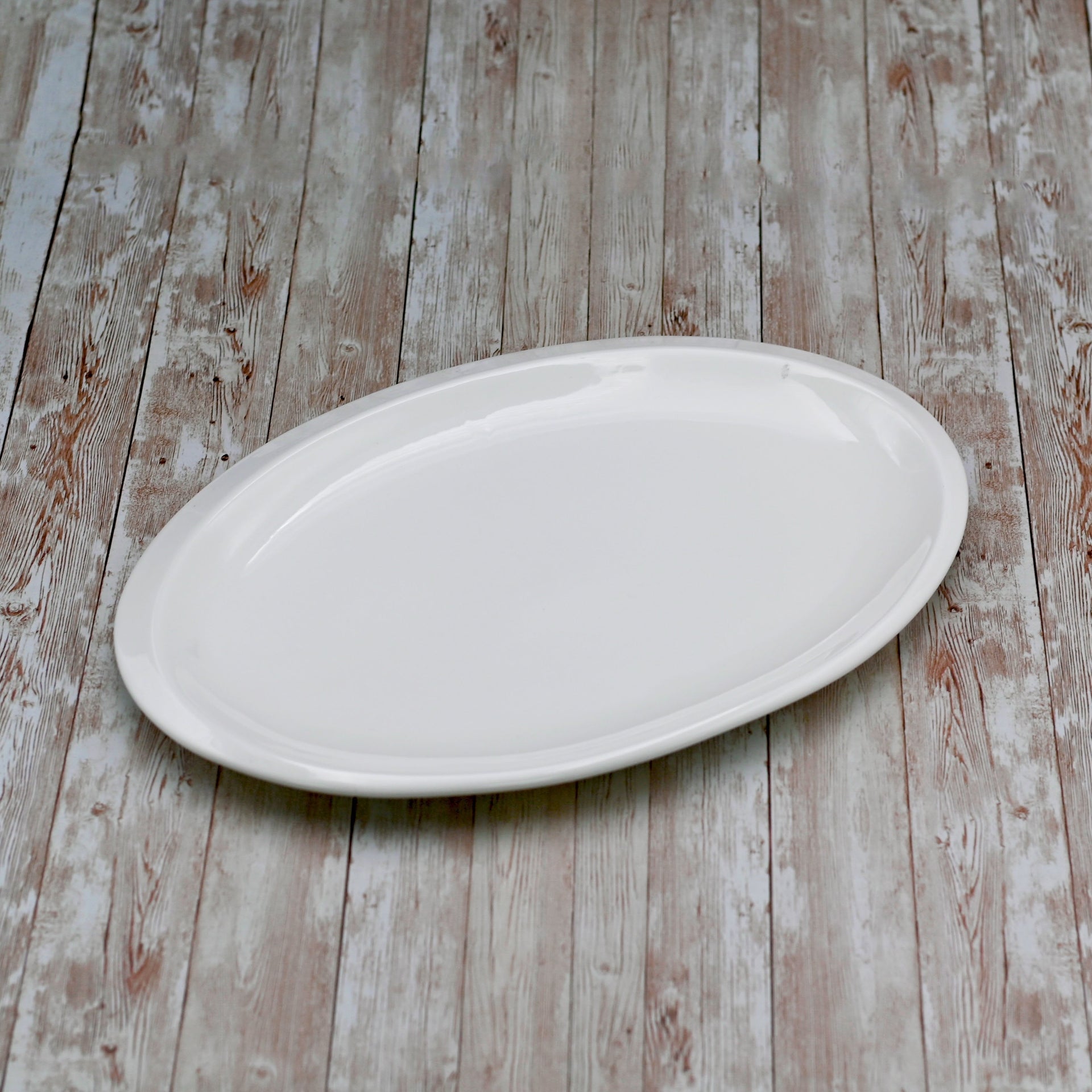 White Oval Plate / Platter 12