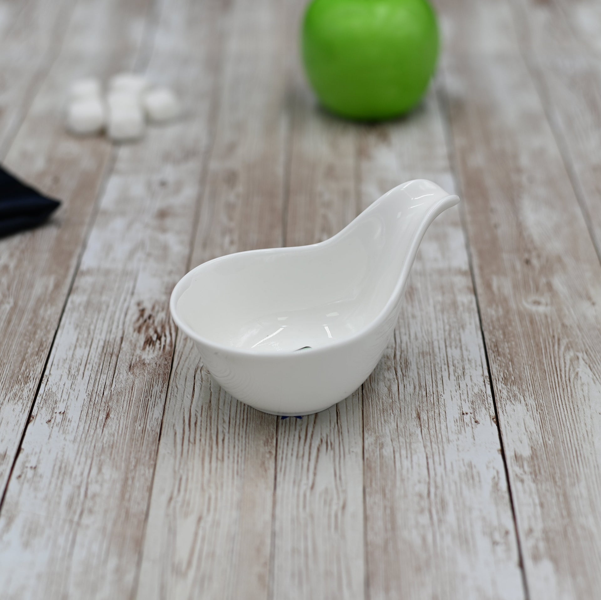 White Snack Dish 5