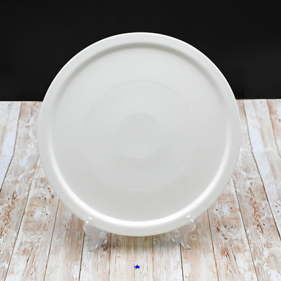White Personal Pizza Plate 14