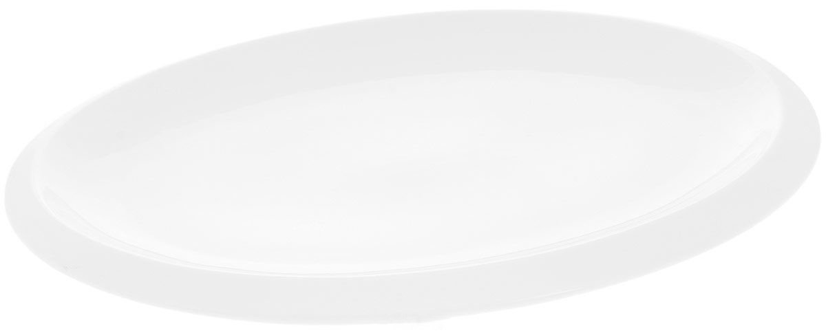 White Oval Platter 14