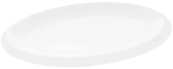 White Oval Platter 14