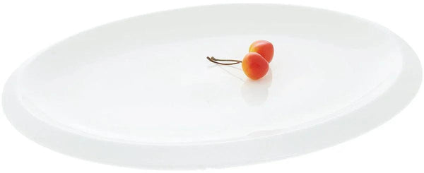 White Oval Platter 14