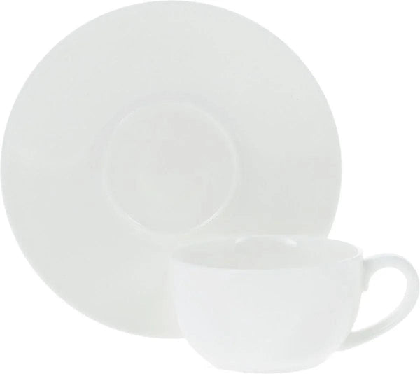 White 3 Oz | 100 Ml Coffee Cup & Saucer - Gifts for You 'n Me