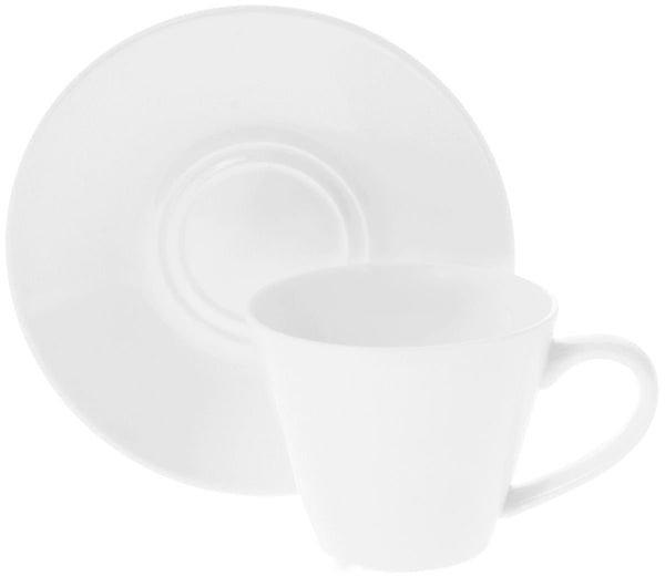 White 6 Oz | 180 Ml Tea Cup & Saucer
