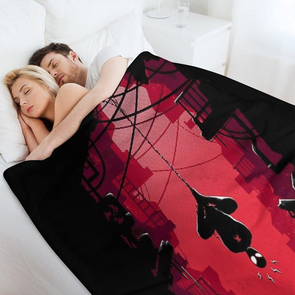 Friendly Neighborhood Throw Blanket