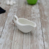 White Sauce Boat 3 Oz | 100 Ml