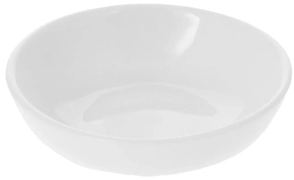 Round Porcelain White Soy Dish 3