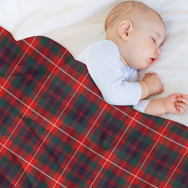 Clan Fraser of Lovat Tartan Multi-functional Throw Blanket