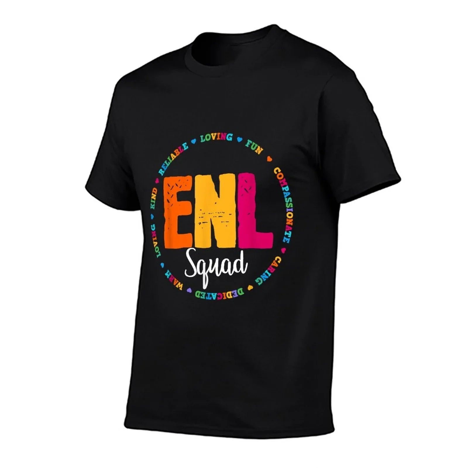 ENL Squad Teacher English New Language Squad Team T-Shirt