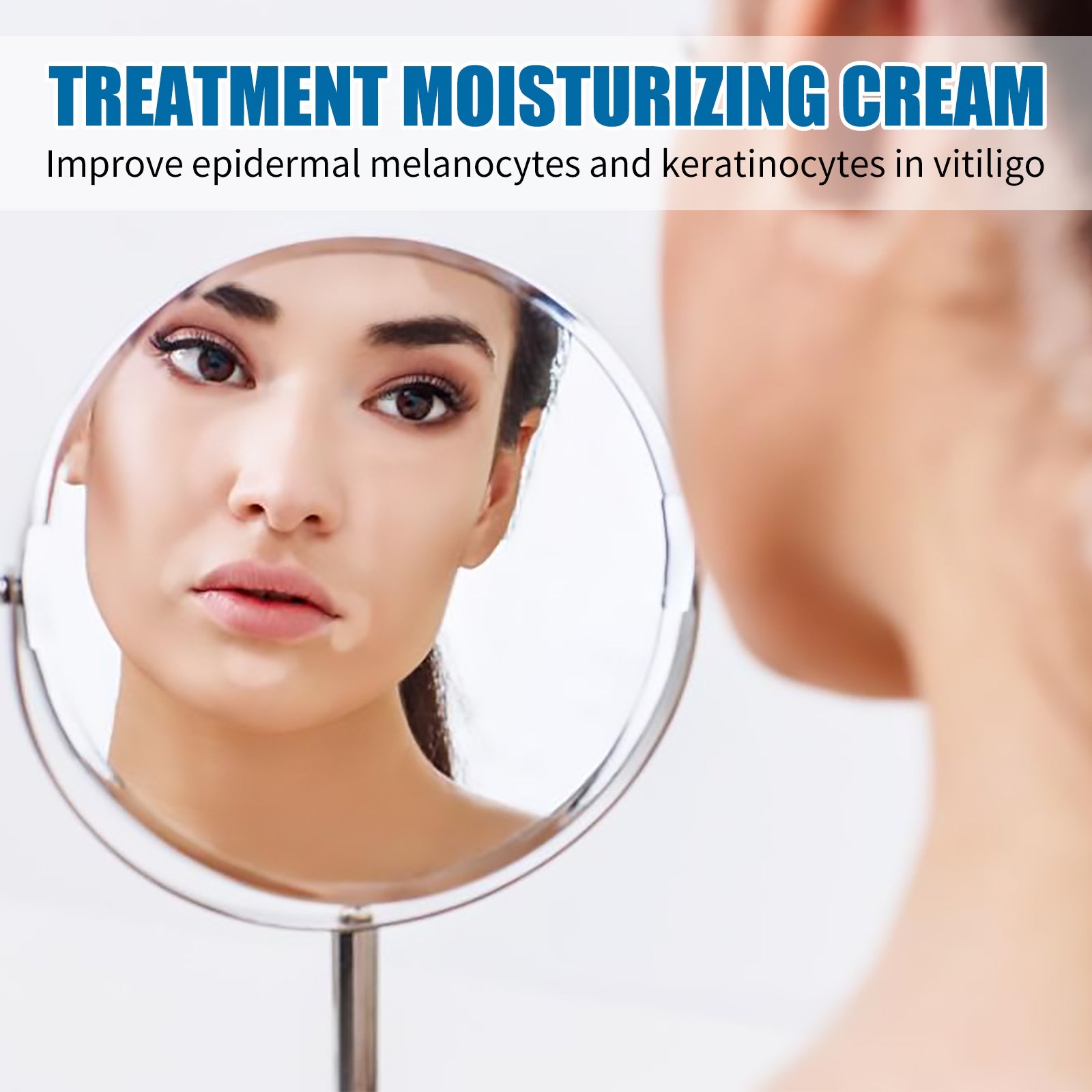 Skin Care Cream Apply Repair Care Cream To The Skin Of The Body, Arms And Legs