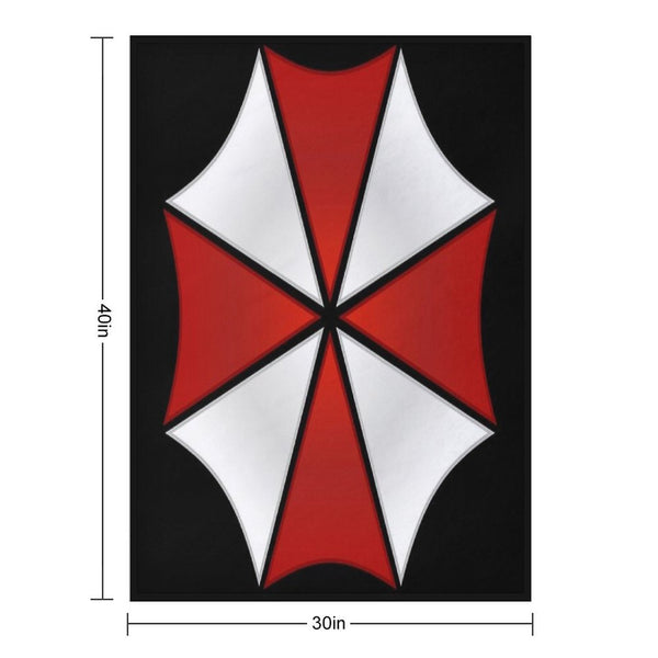 Umbrella Corporation Symbol Wrinkle-free Throw Blanket