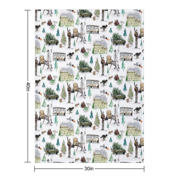 Lampoons Christmas Throw Blanket