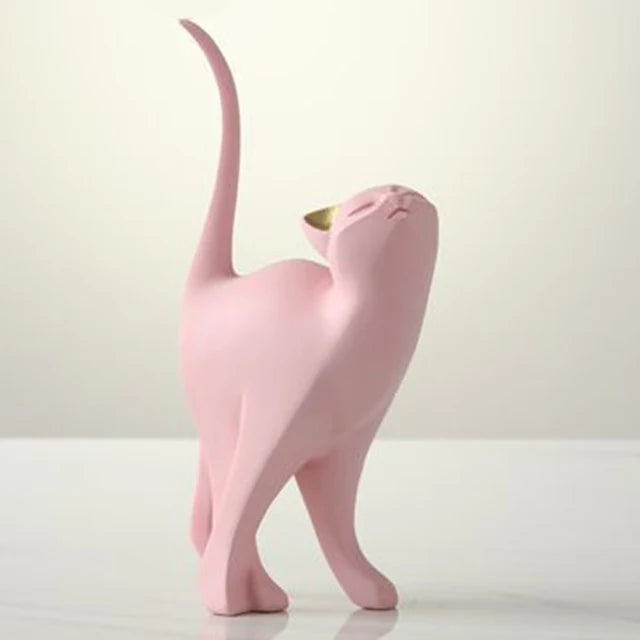 Enchanting Cat Ornament Creative Office Desktop Bedroom Living Room Decoration Room Decoration