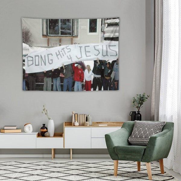Bong Hits for Jesus Tapestry