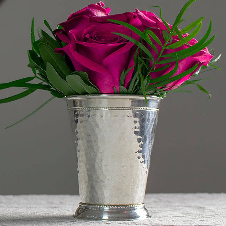 Hammered Silver Julep Cup