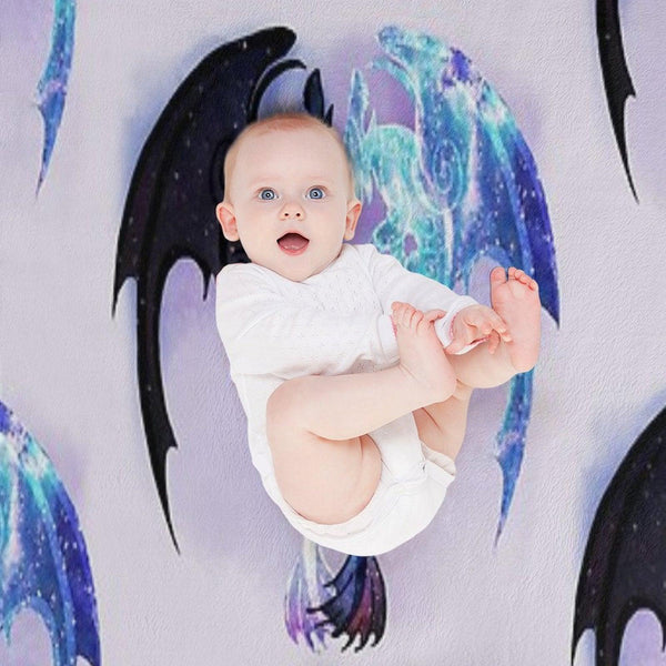 Dragon Heart Toothless And Light Fury Throw Blanket