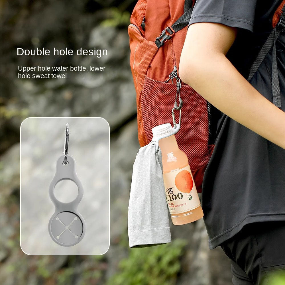 Outdoor water bottle hooks, beverages, mineral water, portable storage tools, hiking buckles, backpacks, waistbands, hanging ropes, hooks, load-bearing capacity