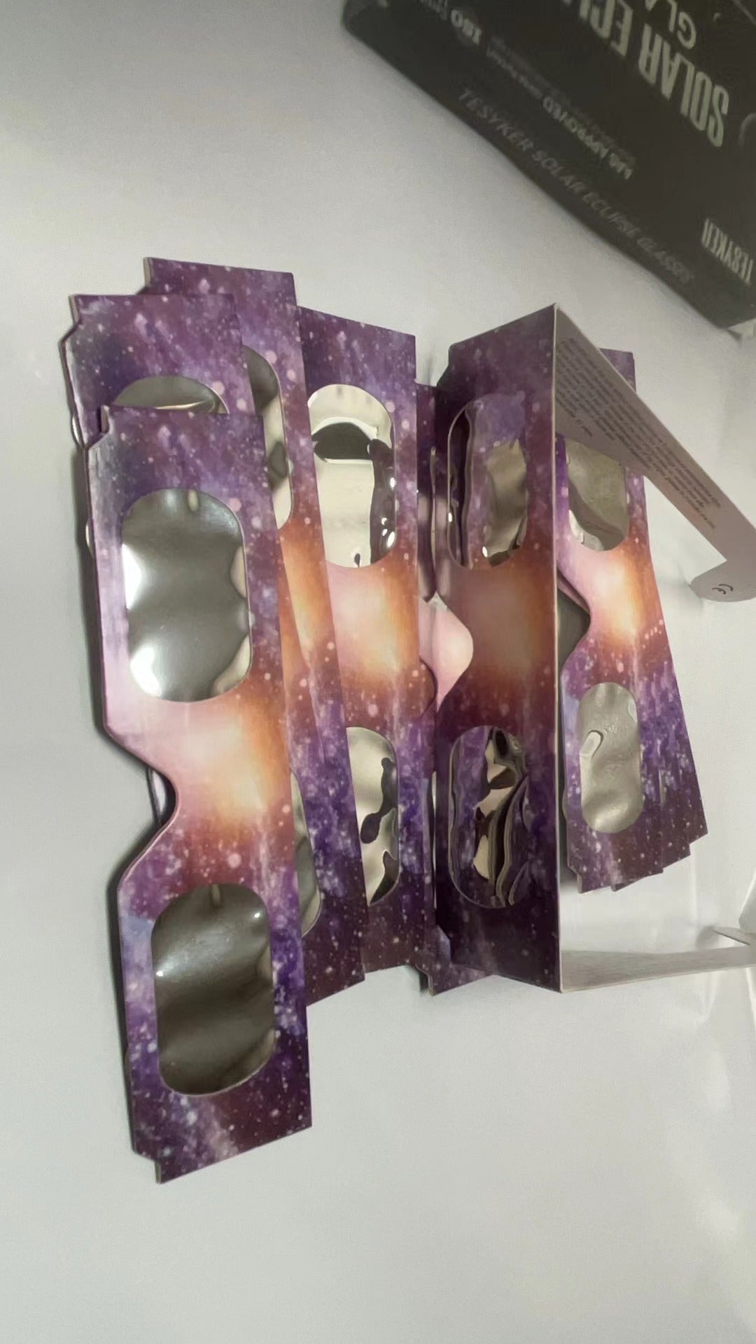 10 Pack Solar Eclipse Glasses ISO 12312-2:2015(E) & CE Certified 2015 Approved Safe Shades for Direct Solar Eclipse Viewing Dire