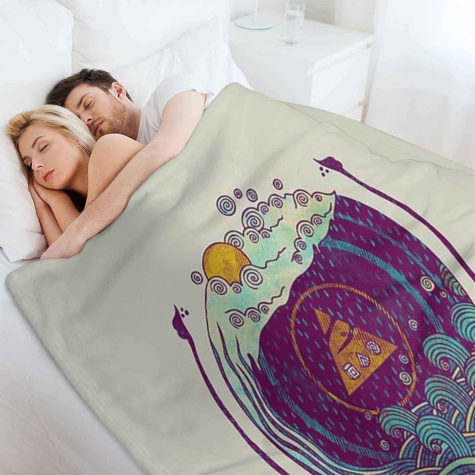 Water Throw Blanket