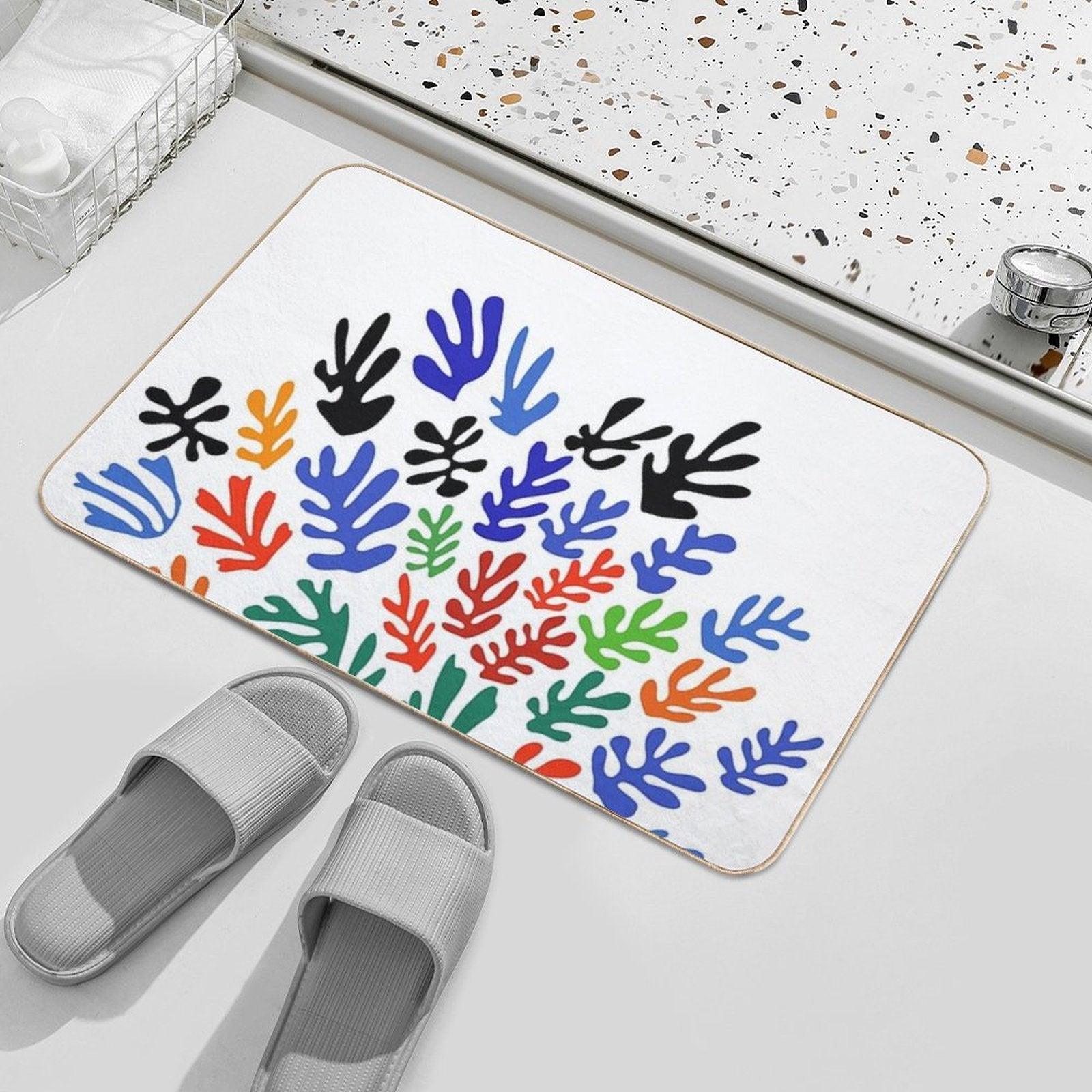 Matisse Floral Pattern #1 Bath Mat